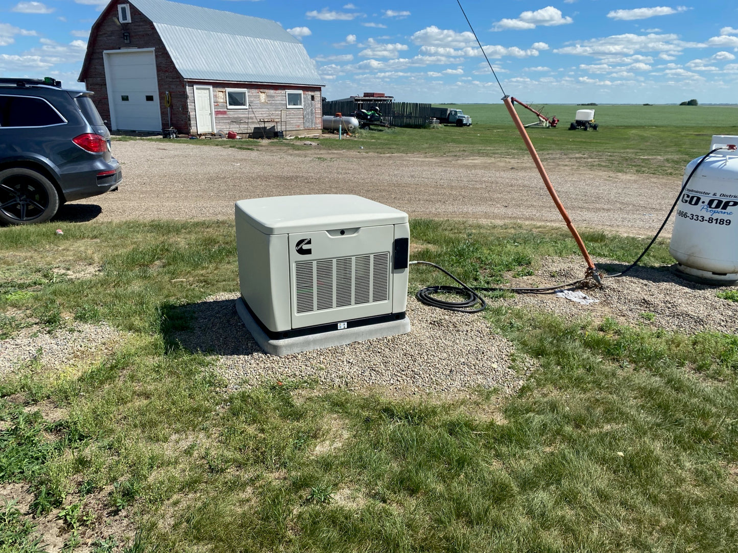 Standby generator package D